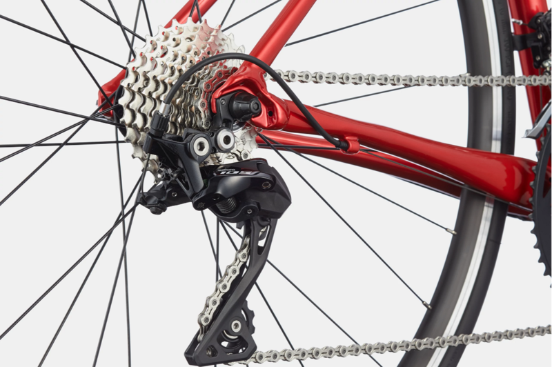 Cannondale CAAD Optimo 1 Road Race Bike - Red-2